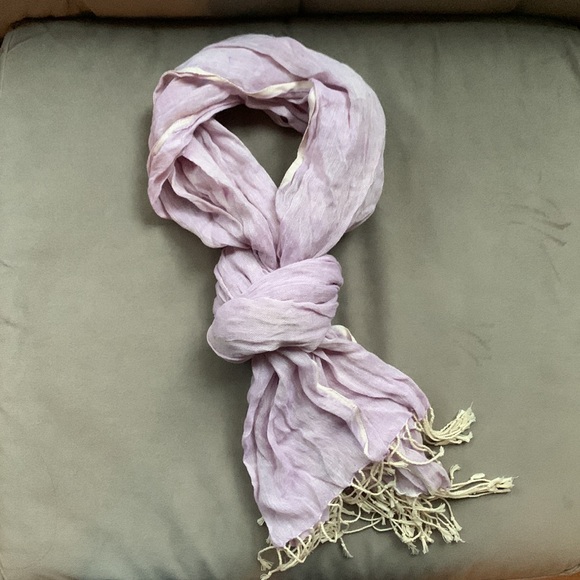 Arden B Aerie Bundle of Lightweight Floral Plaid Scarf - Picture 5 of 9